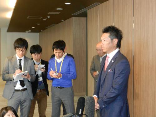 福岡市内のホテルで侍ジャパンの強化会議に出席した小久保裕紀監督