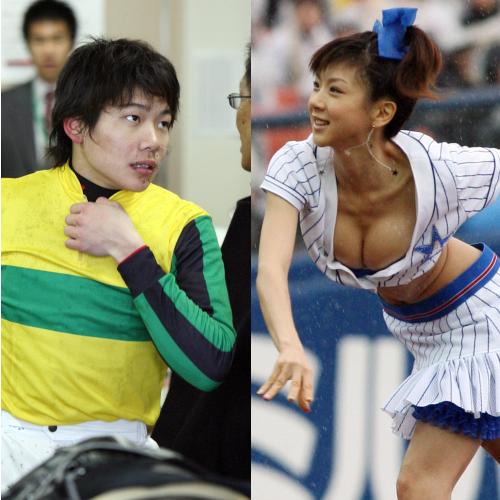 ホット交際が明らかになった競馬界のスーパールーキー三浦皇成騎手とグラビアアイドルのほしのあき