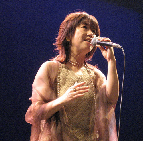 ０７年１２月、デビュー２０周年記念コンサートを開いた沢田知可子