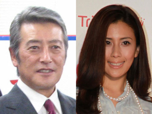 長谷川理恵（右）との破局後、司会を務めるテレビ番組に生出演した神田正輝