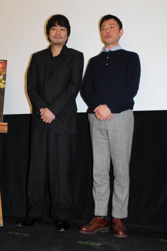 映画「東京プレイボーイクラブ」トークイベントに登場した大森南朋（左）と光石研