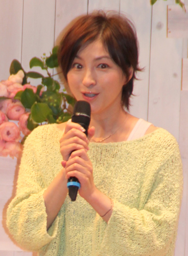 「宝島社　ＩｎＲｅｄ　女子力アップレッスン」イベントでトークショーを行った広末涼子