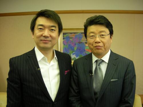 日本テレビ「行列のできる法律相談所」に出演する橋下徹大阪市長