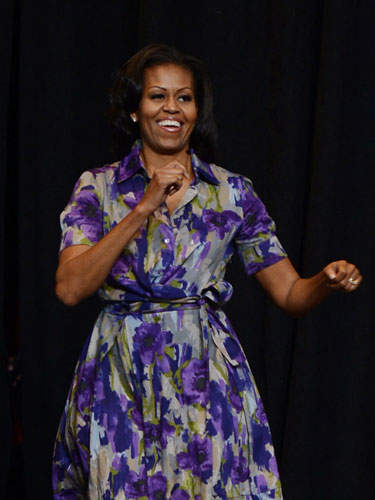 英紙「サンデー・タイムズ」主催のベストドレッサー賞を獲得したミシェル・オバマ米大統領夫人