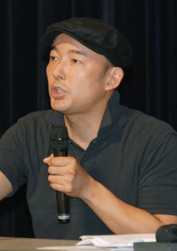 参院選で東京選挙区から立候補を表明した山本太郎
