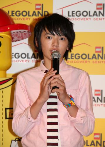 「レゴランド・ディスカバリー・センター東京」のオープン１周年イベントに出席した濱田龍臣