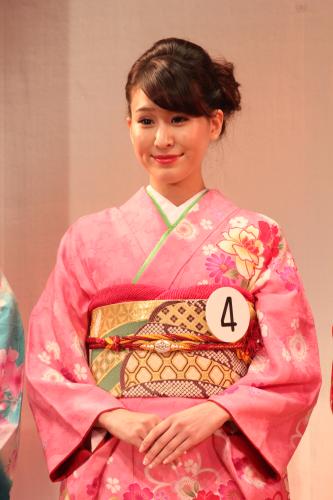 ＜第４６回ミス日本コンテスト２０１４＞グランプリに輝いた沼田萌花さん
