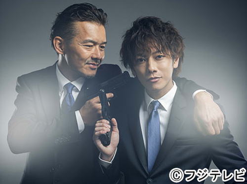 ４月スタートの連続ドラマ「ビター・ブラッド」で親子刑事を演じる渡部篤郎（左）と佐藤健