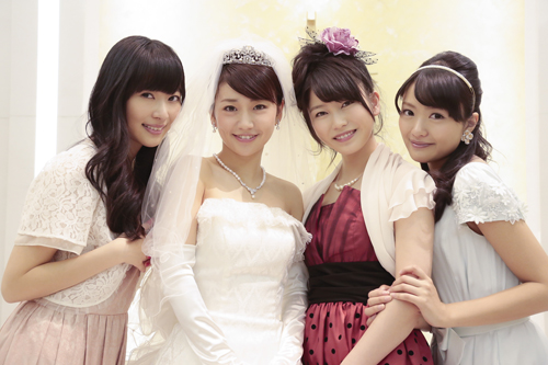 「Ｎｏｔ　ｙｅｔ」のミュージックビデオで本格的演技を見せた（左から）指原莉乃、大島優子、横山由依、北原里英