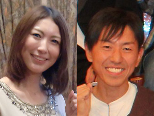 小椋久美子さん（左）と「チュートリアル」の福田充徳