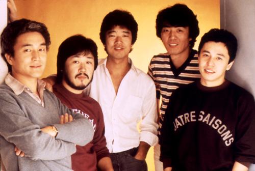 ベスト盤が発売されるオフコース（左から）小田和正、松尾一彦、清水仁、鈴木康博、大間ジロー