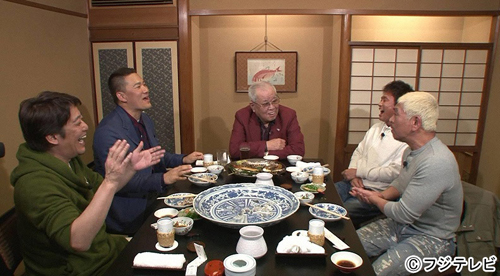 「ダウンタウンなう２時間ＳＰ」に田中将大投手（左から２人目）と野村克也氏（中央）が出演