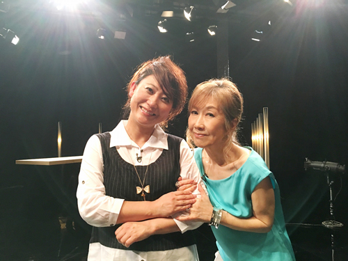 ６月２日放送の「ＳＯＮＧＳ」で共演する高橋真梨子（右）と友近（C）ＮＨＫ