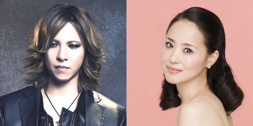 松田聖子（右）の新曲「薔薇のように咲いて　桜のように散って」をプロデュースした「Ｘ　ＪＡＰＡＮ」のＹＯＳＨＩＫＩ