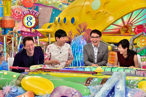 「ニッポンのぞき見太郎」に出演する和田アキ子（左から２人目）（Ｃ）カンテレ