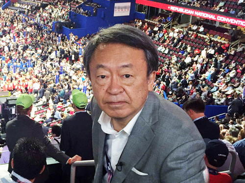 池上彰氏が米大統領選の行方を生解説する（Ｃ）テレビ東京