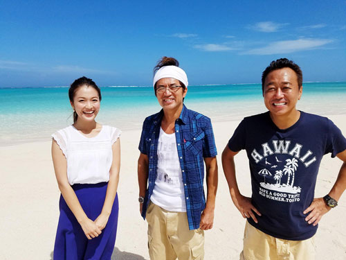 「モヤモヤさまぁ～ず２」の３代目アシスタントに就任した福田典子アナウンサー（左）と「さまぁ～ず」の大竹一樹（中央）三村マサカズ（右）（Ｃ）テレビ東京