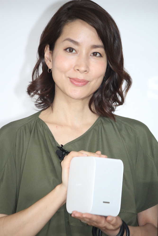 「Ｌｉｆｅ　Ｓｐａｃｅ　Ｃｏｌｌｅｃｔｉｏｎ　表参道」のオープニング記者発表会にゲストとして登場した内田恭子