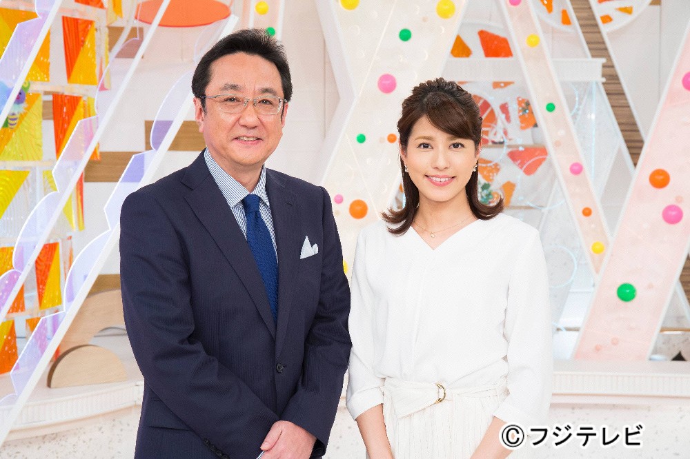 「めざましテレビ」のメインキャスターを務める三宅正治アナウンサー（左）と永島優美アナウンサー