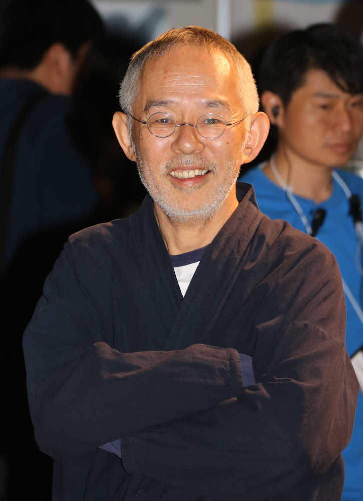 「ニコニコ超会議」のイベントに登場したスタジオジブリの鈴木敏夫プロデューサー