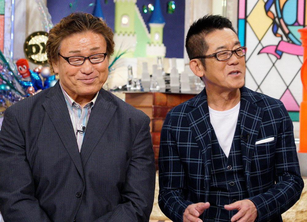 三遊亭円楽（右）と天龍源一郎（Ｃ）日本テレビ