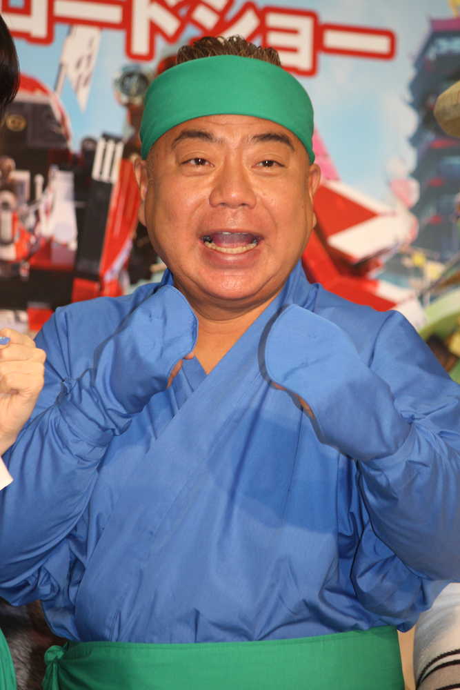 「レゴニンジャゴー　ザ・ムービー」公開オーディションアフレコイベントに忍者姿で登場した出川哲朗