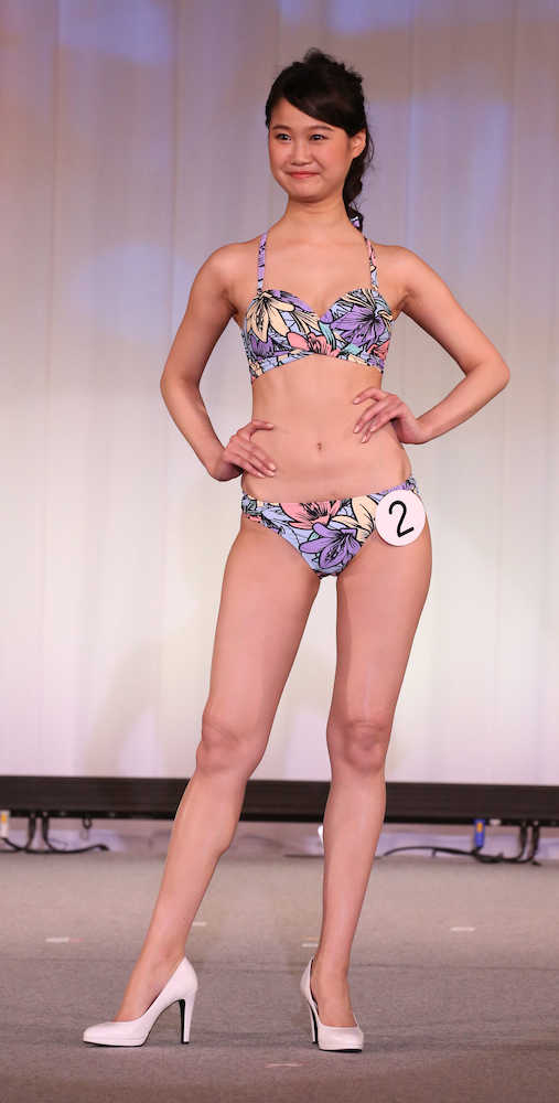 ＜ミス日本コンテスト２０１８＞水の天使に選ばれた浦底里沙さん