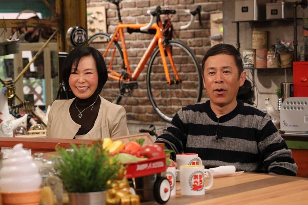 関西テレビ「おかべろ」でトークする藤田紀子、岡村隆史