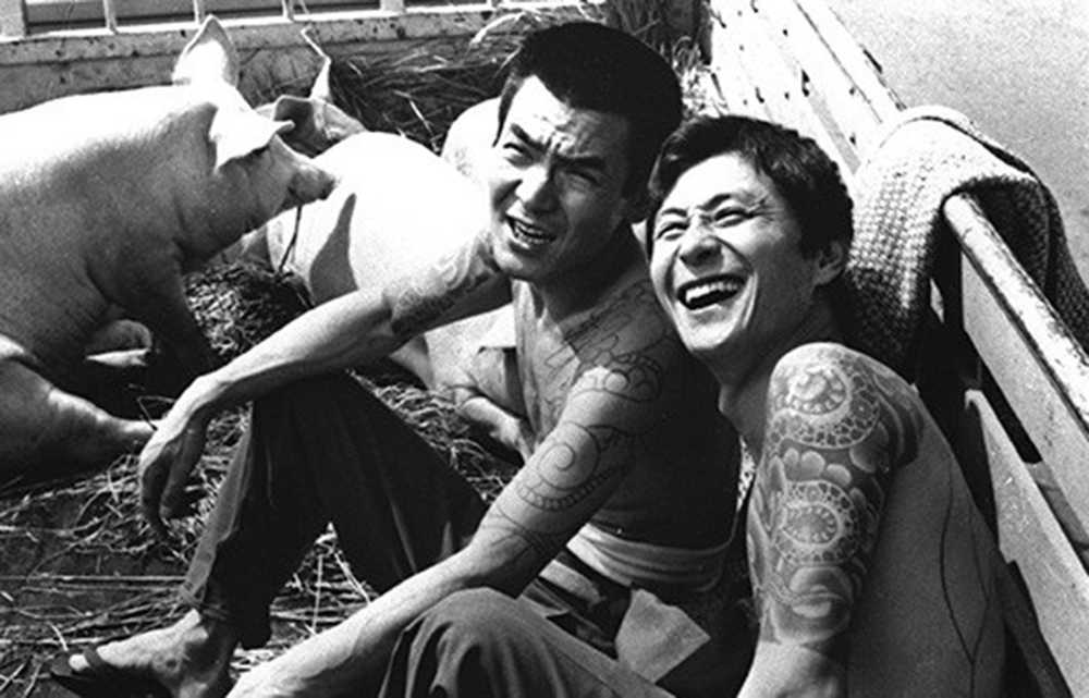 菅原文太さん（左）との「まむしの兄弟」シリーズで人気を博した川地民夫さん