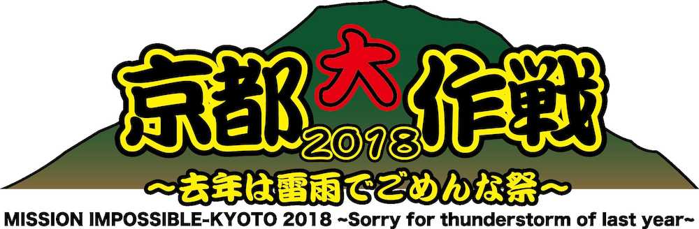 「京都大作戦２０１８」ロゴ