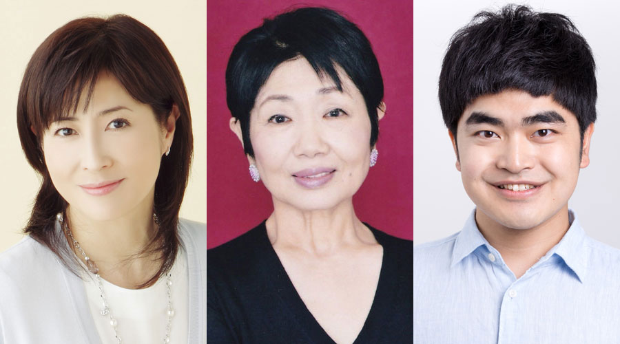（左から）岡江久美子、泉ピン子、加藤諒（Ｃ）日本テレビ