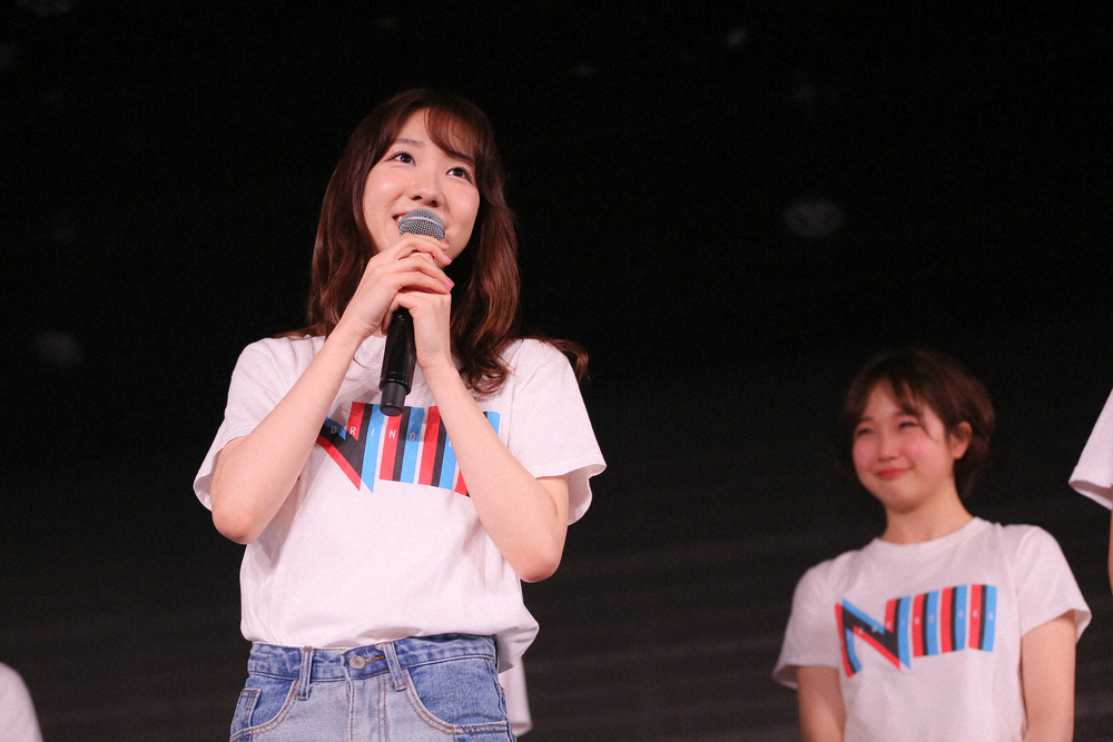 新潟市の専用劇場で行われたNGT48のチームN3千秋楽公演「誇りの丘」に出演した柏木由紀(C)AKS