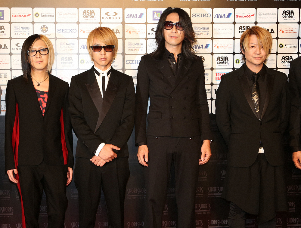 ロックバンド「GLAY」（左から）HISASHI、JIRO、TAKURO、TERU