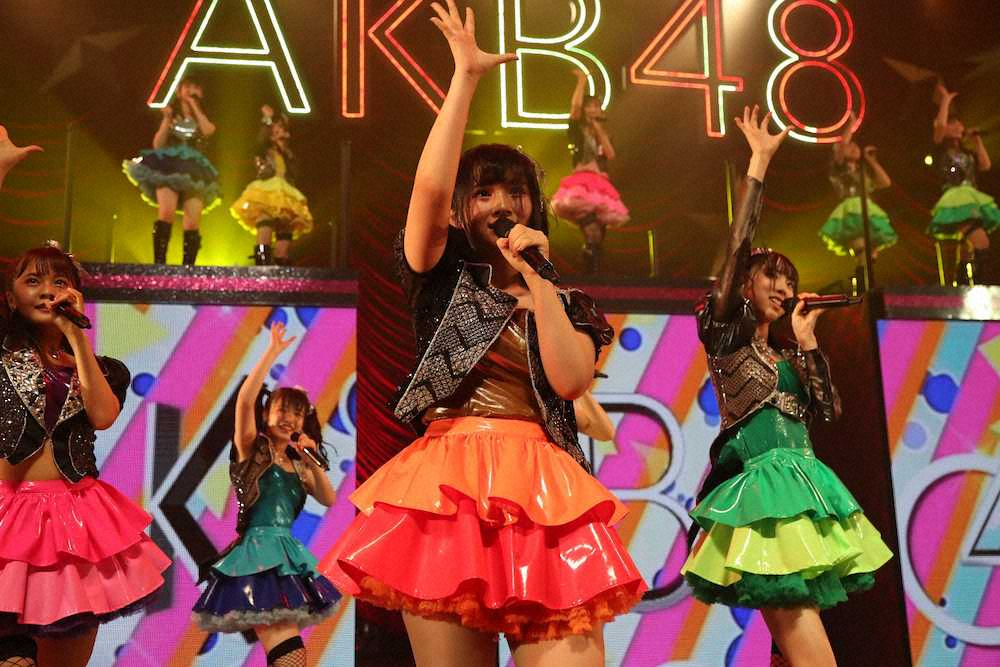 AKB48全国ツアー　地元埼玉でツアーに初出演した矢作萌夏