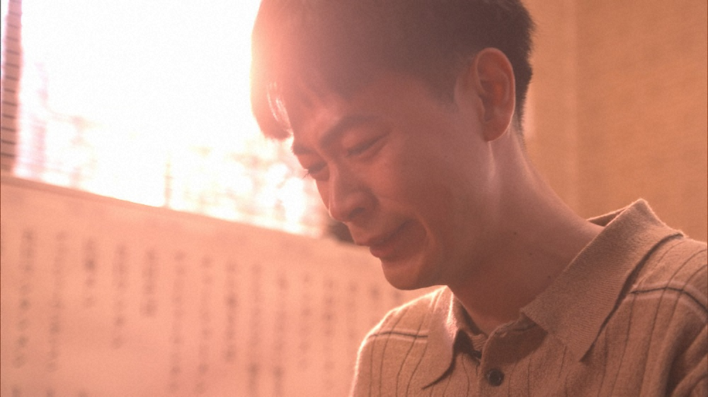 「誰も知らない明石家さんま　第5弾」で明石家さんまを演じる成田凌（C）日本テレビ