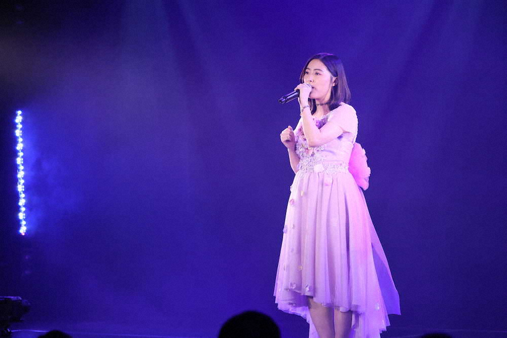 SKE48劇場で行われた公演で卒業を発表した松井珠理奈
