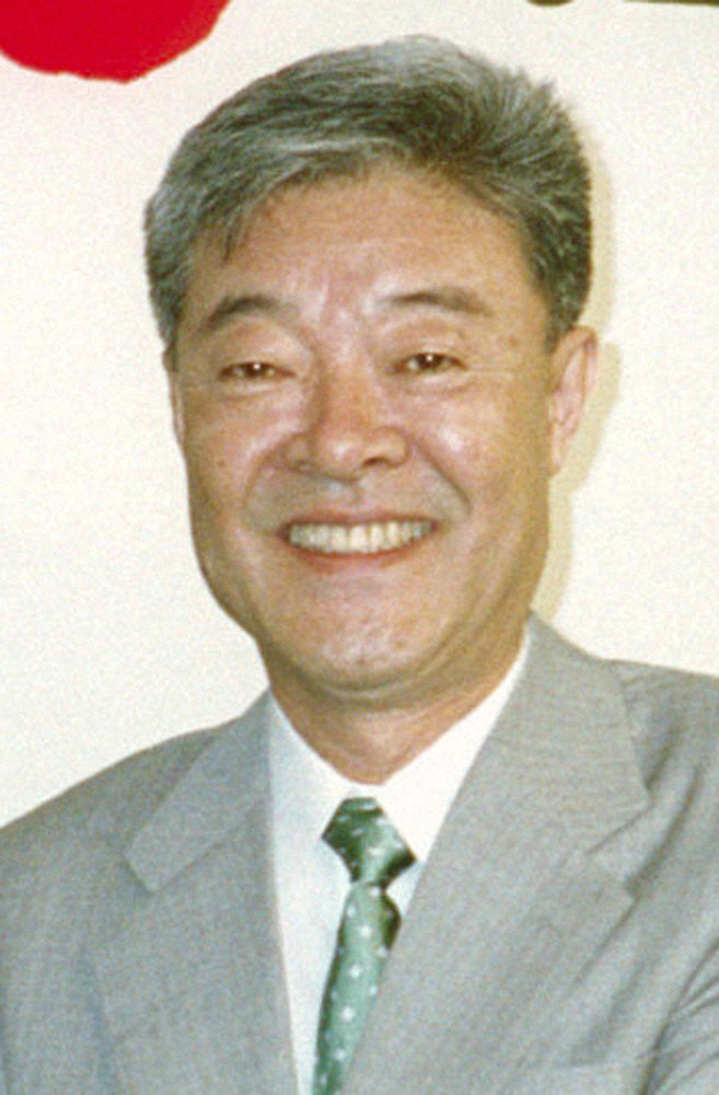 須藤甚一郎さん（2001年撮影）