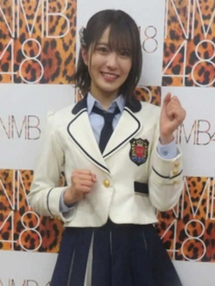 NMB48のキャプテン・小嶋花梨