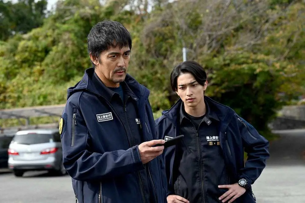 TBS日曜劇場「DCU」に主演する阿部寛（左）とバディを組む横浜流星
