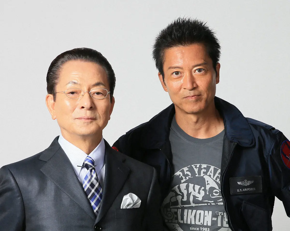 「相棒season21」で14年ぶりにタッグを組んだ水谷豊（左）と寺脇康文
