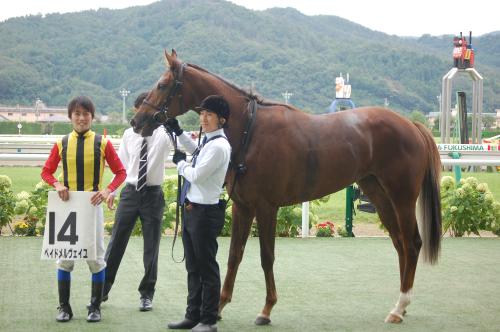 福島競馬５Ｒ新馬戦を勝ったペイドメルヴェイユ
