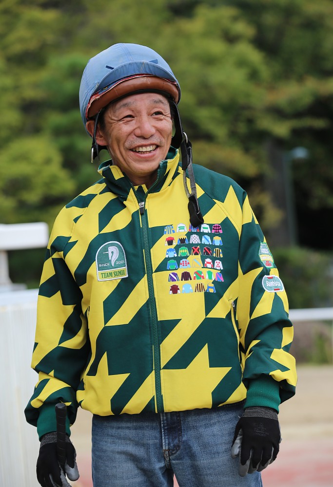 特別賞を受賞した熊沢重文騎手