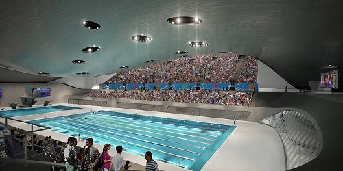 【競泳・シンクロ】アクアティクス・センター(c)London 2012