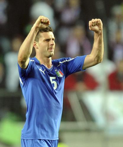 ＜イタリア・スロベニア＞ゴールを決め歓喜のモッタ