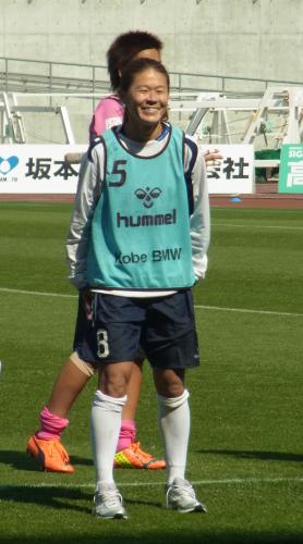 ３試合ぶりに先発復帰し、試合後にリラックスした表情のＩＮＡＣ神戸のＭＦ澤