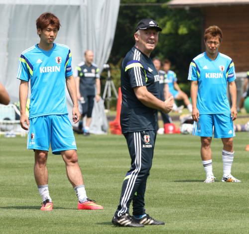 大迫（左）と斎藤は日本代表のラッキーボーイ？