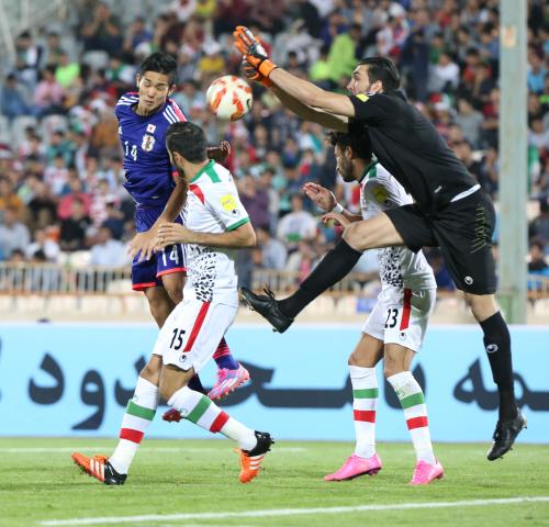 武藤がゴールを決めたが、１―１の引き分けに終わったイランとの国際親善試合