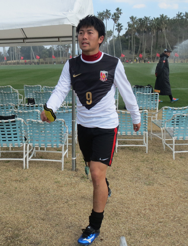 練習試合で５戦９発の活躍を見せた浦和の武藤