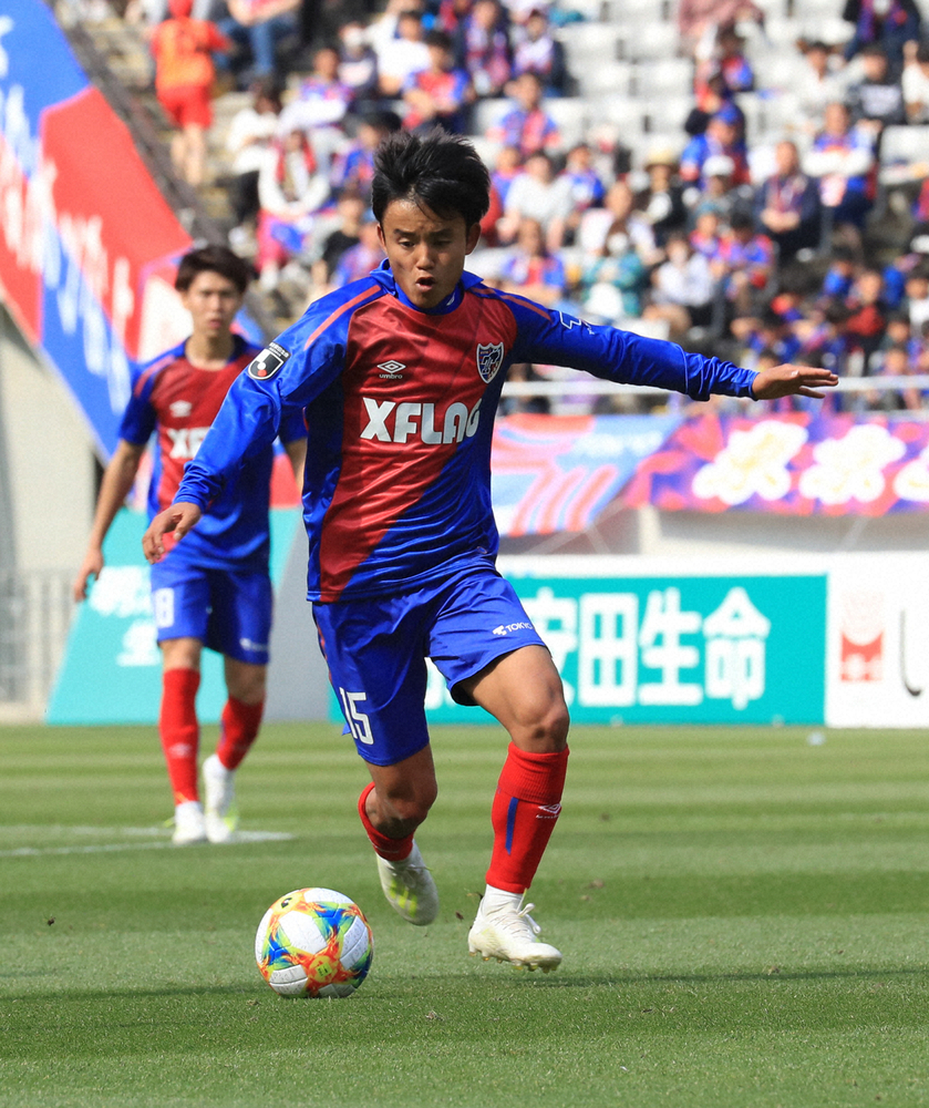 FC東京のU-22日本代表MF久保