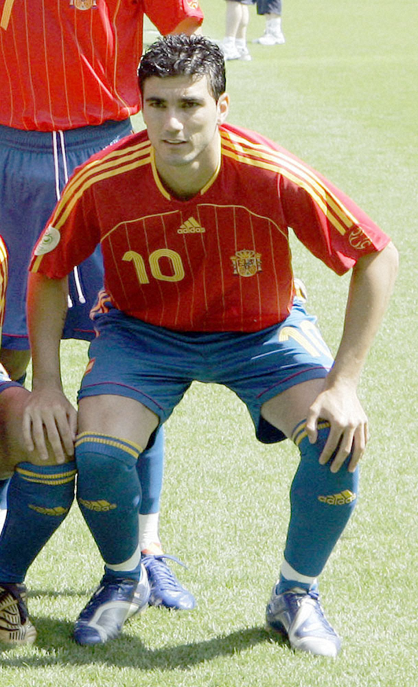 2006年W杯ドイツ大会で背番号10をつけスペイン代表でプレーしたレジェスさん（AP)